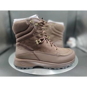 UGG Emmett Leather Hiking Boot High 'Grizzly' Men's Size 10 445670